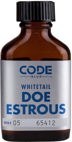 Code blue whitetail - code, doe